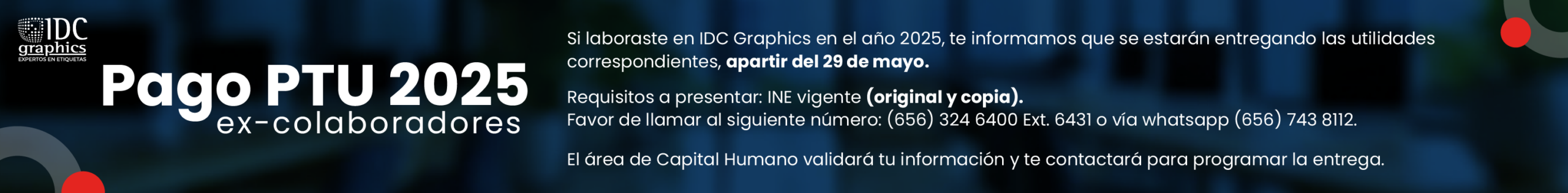 AVISO - ANUNCIO